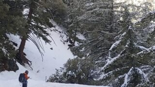 2019 0209  Mt. Baldy (10,064 ft) via Sierra Club Hut