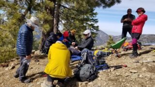 2/15/2020  Mt. Islip ( 8,250 ft ) via Crystal Lake to Deer Flat ( 3,000ft gain, 9.2 mi)