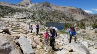 7/9~12/2020 Virginia Lake Trail (4 mi),  20 Lakes Basin (8 mi), Robinson Lake Trail (3.7mi), & more
