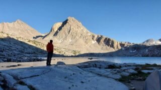 8/4/2020  John Muir Trail 일곱째  날 (Sapphire Lake to Le Conte  13mi )