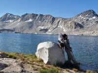 8/5/2020  John Muir Trail 여덟째 날 ( Le Conte to South  Lake  10 mi )
