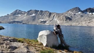 8/5/2020  John Muir Trail 여덟째 날 ( Le Conte to South  Lake  10 mi )