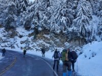 1/30/2021    Mount  Lowe (5,606 ft)  via  Redbox Canyon ( 7.9 mi, 1,875 ft up/ 700 ft dn)