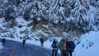 1/30/2021    Mount  Lowe (5,606 ft)  via  Redbox Canyon ( 7.9 mi, 1,875 ft up/ 700 ft dn)