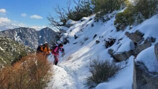 3/13/2021  Mount Lowe (5,606 ft) via Redbox Canyon Trail  (7.9  MI,  1,875 ft up/ 700 ft dn)