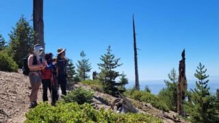 8/28/2021  Ontario  Peak  (8,696 ft) via Iceouse  Canyon  ( 3,884  ft gain,  12.4mi )