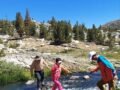 8/7/2022.  JMT  다섯째 날, Tuolumne Meadows to Sunrise lake ( 10.5 mi)