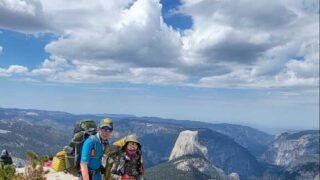 8/8/2022  JMT  여섯째 날,  Sunrise Lake  to  Sunrise Creek Via Clouds Rest   &  Half Dome (14.5 mi)