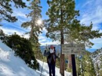 1/7/2023   Mt. Baldy via Manker Flat (7.8 mi, 3,900 ft gain)