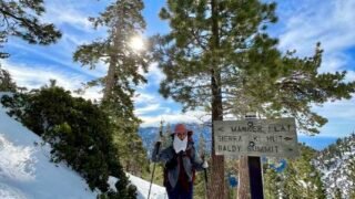 1/7/2023   Mt. Baldy via Manker Flat (7.8 mi, 3,900 ft gain)