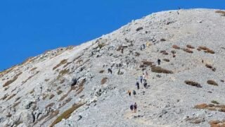 9/13/2025.  Mt Baldy via Manker flat (7.8 mi, 3,900 ft gain)