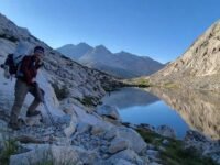 7/9/2021  John Muir Trail  셋째 날,  Palisade Lake to Lake Marjorie