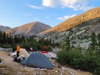 7/10/2021  John Muir Trail 넷째 날, Lake Marjorie  to Dollar Lake