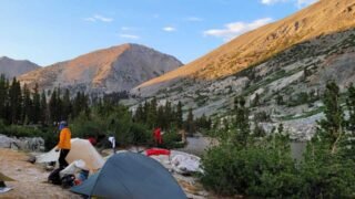 7/10/2021  John Muir Trail 넷째 날, Lake Marjorie  to Dollar Lake