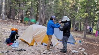 7/11/2021 John Muir Trail  다섯째 날 2편, Dollar Lake to Vidette Meadow