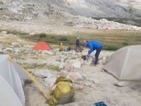 7/13/2021  John  Muir  Trail  일곱째 날, Tyndall Creek to Guitar Lake