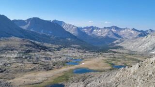 7/21/2024   JMT, Day 3/ Paliasade Lake - Mather pass - Lake Marjorie