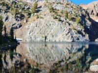 JMT 2025, Day 2 , 7/21/2025  : 오전 8시, Garnet Lake  ~ 오후 2시30분, Donohue  Pass  1.3 mi 앞둔 지점 /약 8mi