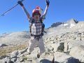 JMT 2025, Day3,  7/22/2025 : 아침 8시, Donohue  Pass 1.3mi 앞둔 지점 ~ 오후 4시, Tuolumne Meadows  4mi  앞둔 지점 / 약 8 mi