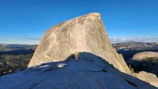 JMT 2025,   DAY 6,  7//25/2025 : Half Dome  ~  Happy Isles, Yosemite  NP