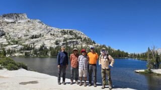 JMT2025, Day5,  7/24/2025 : 아침 9:40, Tuolumne Meadow Campground  ~ 밤 9시, Half Dome  삼거리 / 16 mi