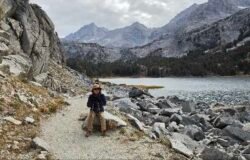 10/09-11/26 Bishop Pass Trail via South Lake (2박3일 단풍산행캠핑, 11.1 mi , 2,332 ft gain))