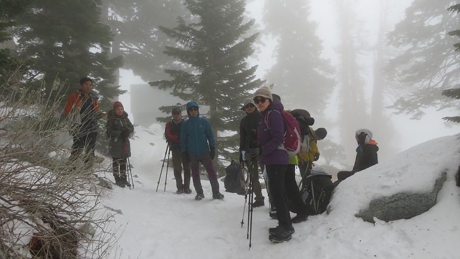 2018 1201 Mt. Baldy(10,064ft) via Sierra Club Hut