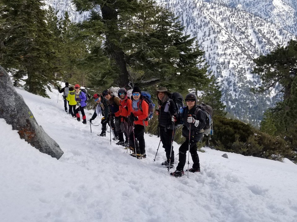 2/22/2019  Mt. Baldy (10,064 ft) via Sierra Club Hut (2권, 단순맨 & 다마소 편)