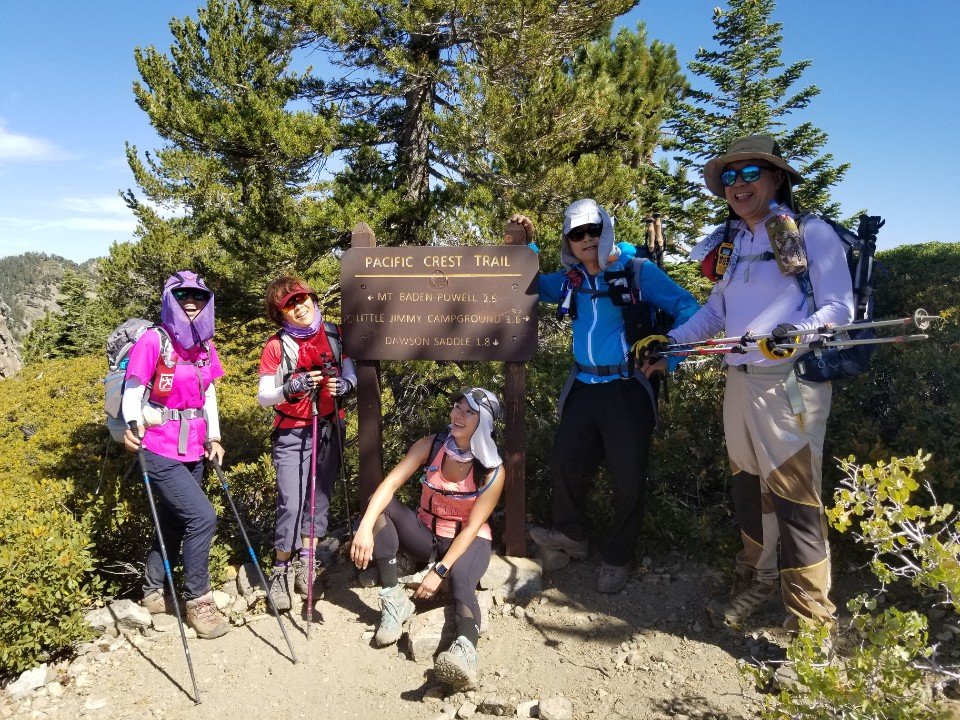 9/14/2019  Mt. Baden - Powell  (9,406ft) via Vincent Gap to Dawson Saddle ( 2,900 ft  gain/ 10 mi)