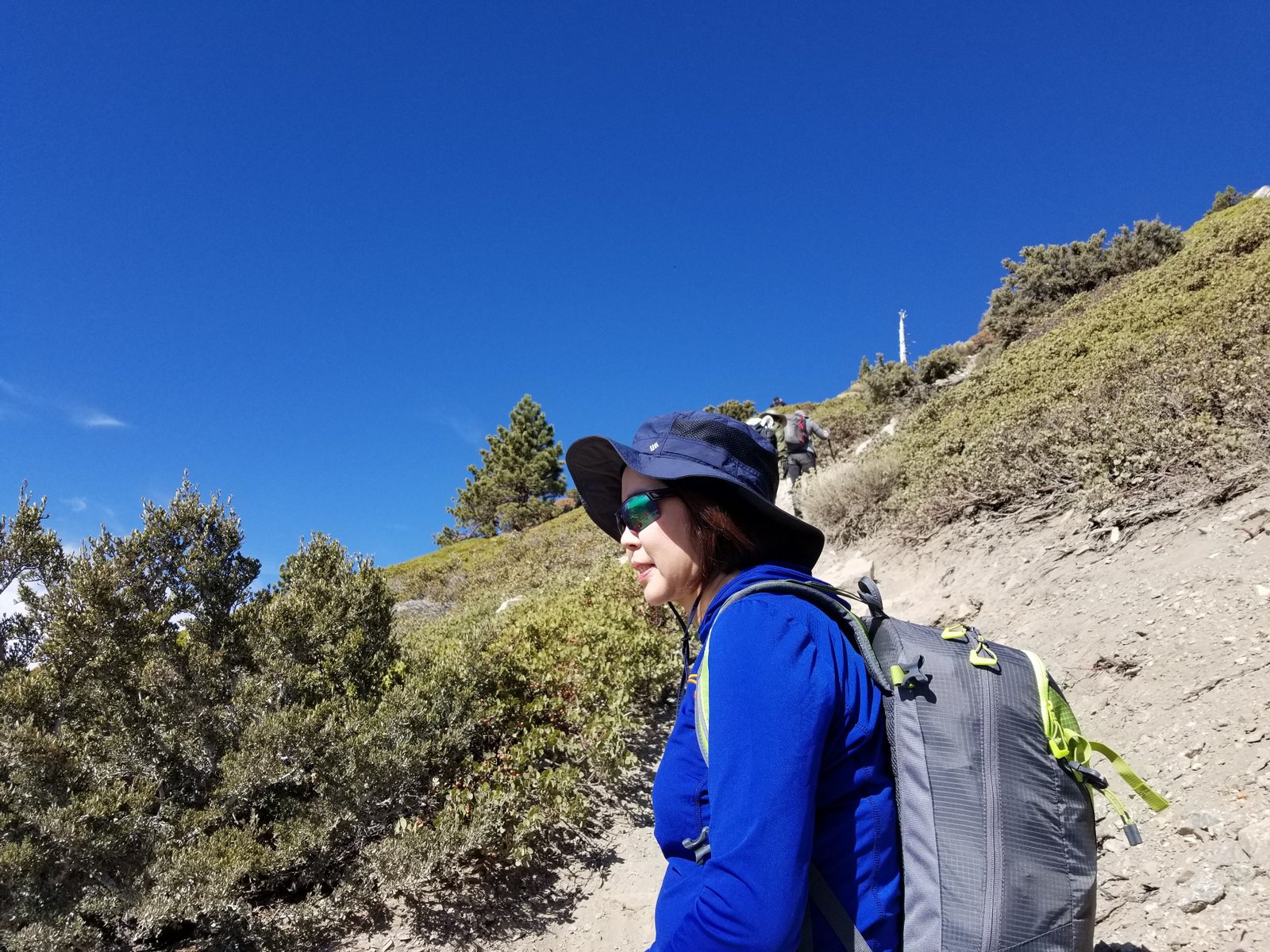 11/2/2019  Mt. Baldy (10,064 ft) via Sierra Club Hut (3,900 ft gain)