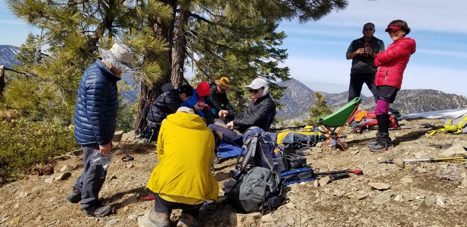 2/15/2020  Mt. Islip ( 8,250 ft ) via Crystal Lake to Deer Flat ( 3,000ft gain, 9.2 mi)