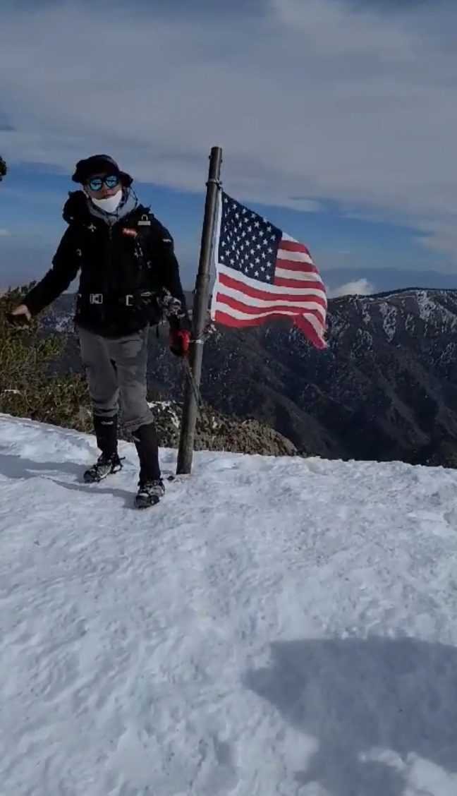 2/13/2021 Mount  Baden-Powell ( 9,406 ft) via Vincent Gulch Divide  1편  ( 8mi, 2,765ft gain )