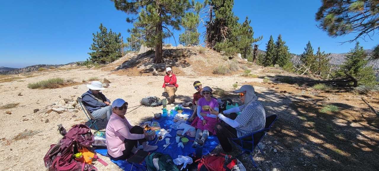 8/7/2021 Mount Hawkins  via Cristal Lake Camp ( 9.5 mi,  1,995 ft gain )